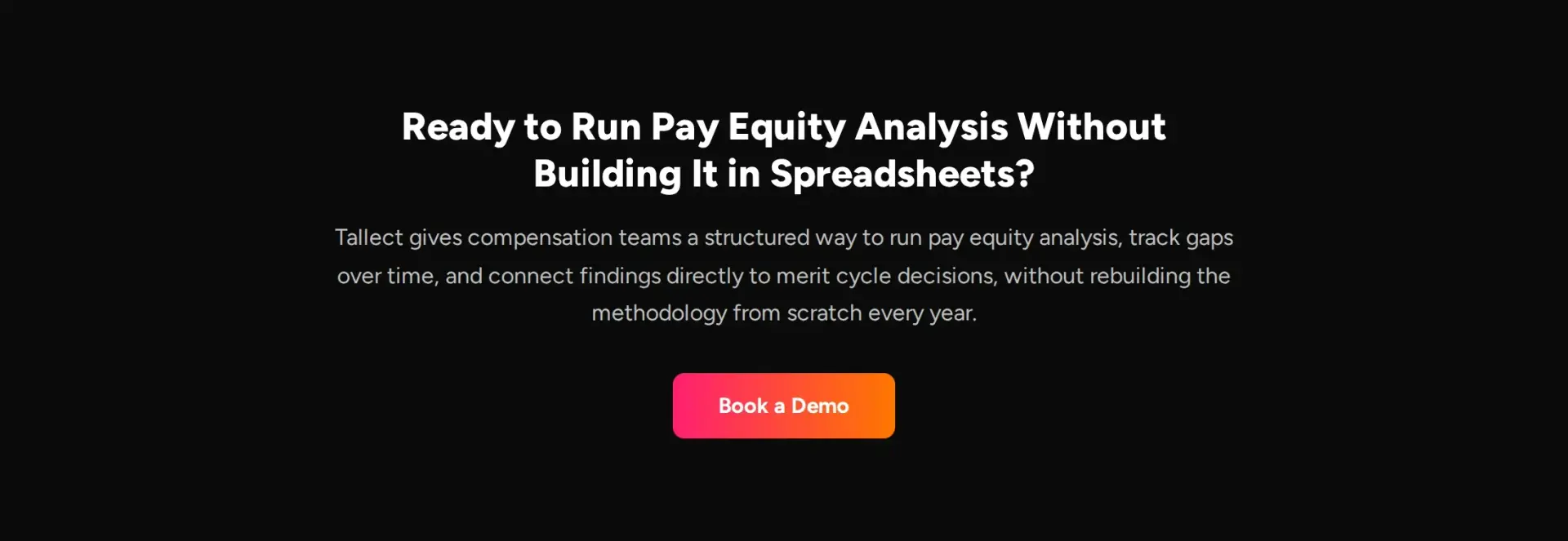 Three statistics on AI-assisted pay equity analysis: 3.2x, 68% and 0.4%.]